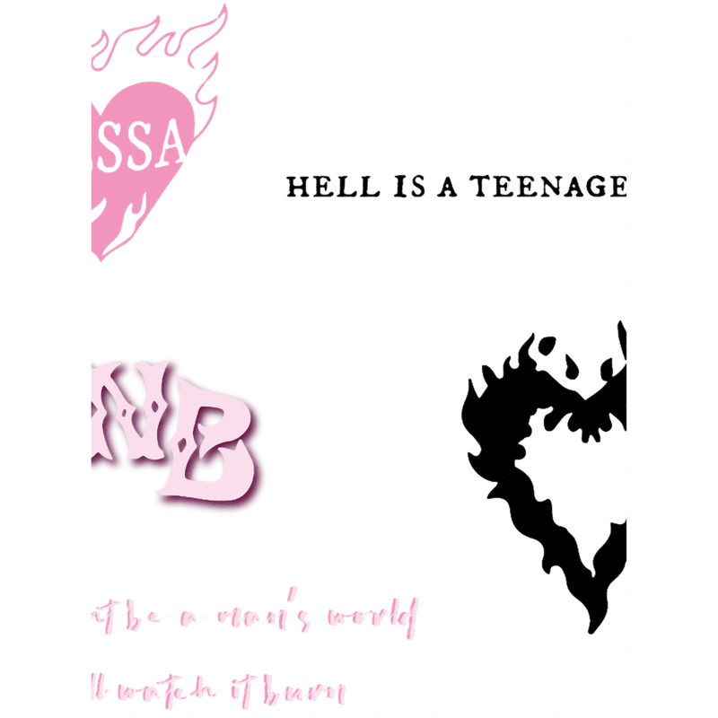 Nessa Barrett - Hell is a teenage girl .png