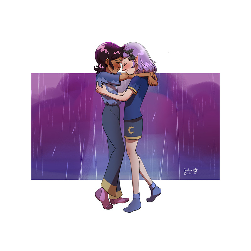 Lumity in the rainLuz and Amity.png