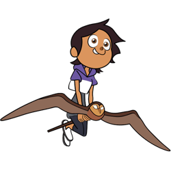 owl house luz is flying