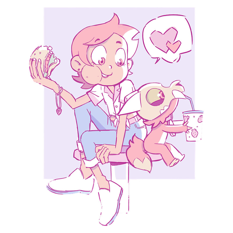 Pink The Owl House Luz Noceda.png