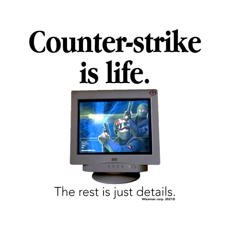 Counter Strike graphic tee Premium .png