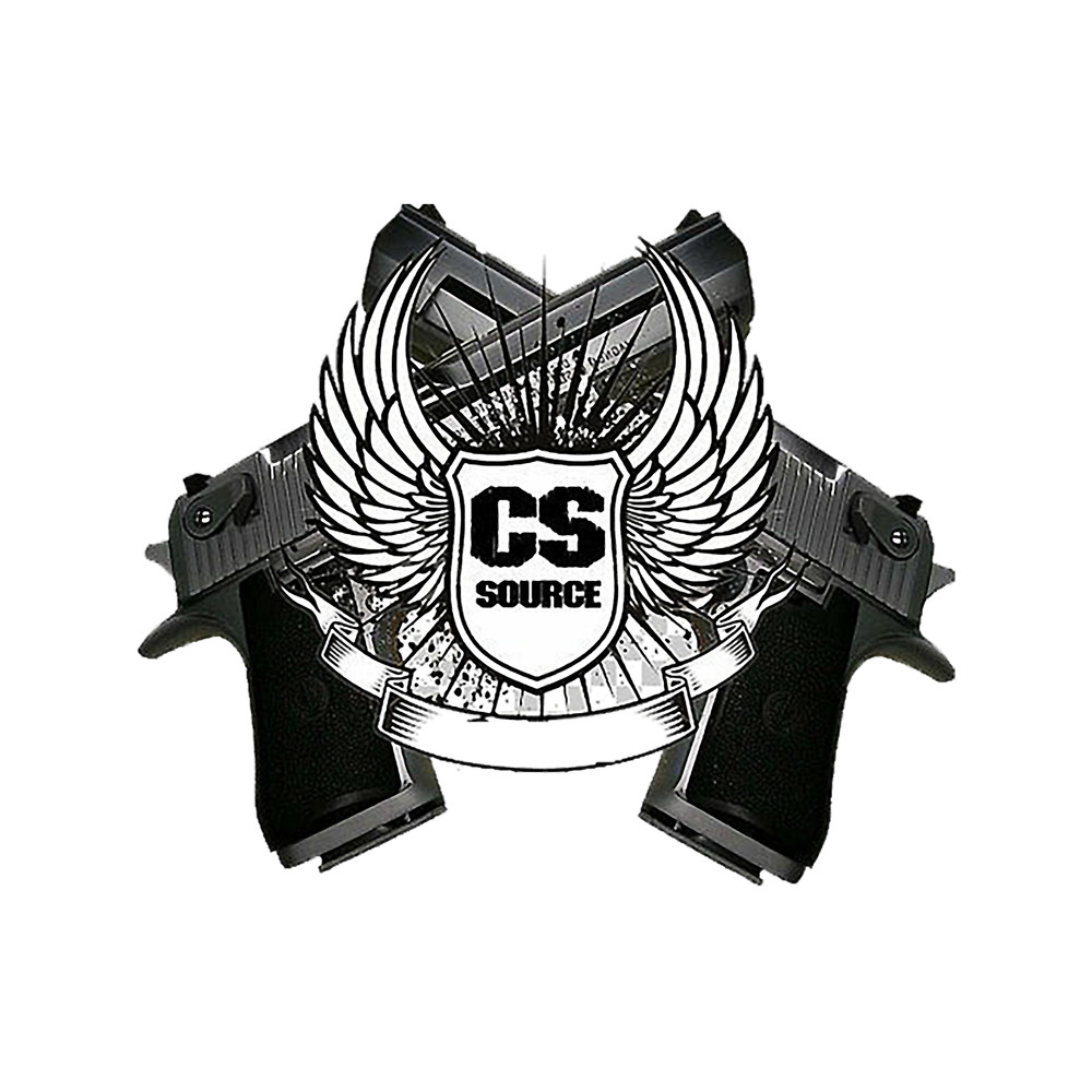 Counter Strike Source Deagles logo.png