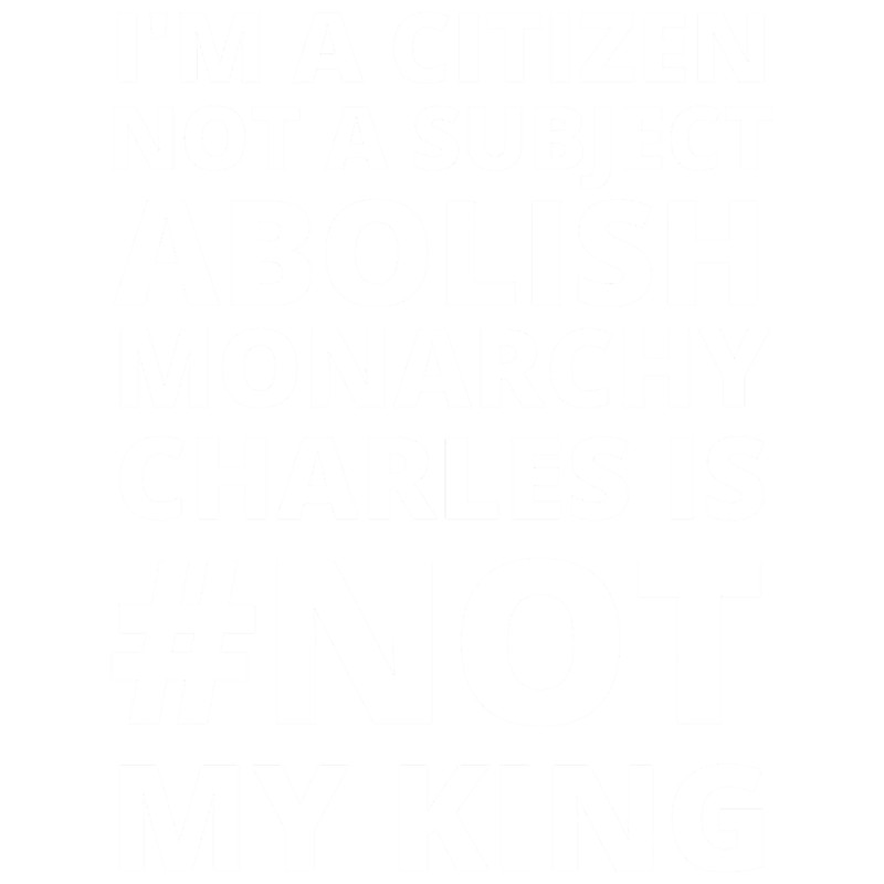 I_M A CITIZEN NOT A SUBJECT ABOLISH MONARCHY CHARLES IS NOT MY KING - CORONATION PROTESTT-S.png