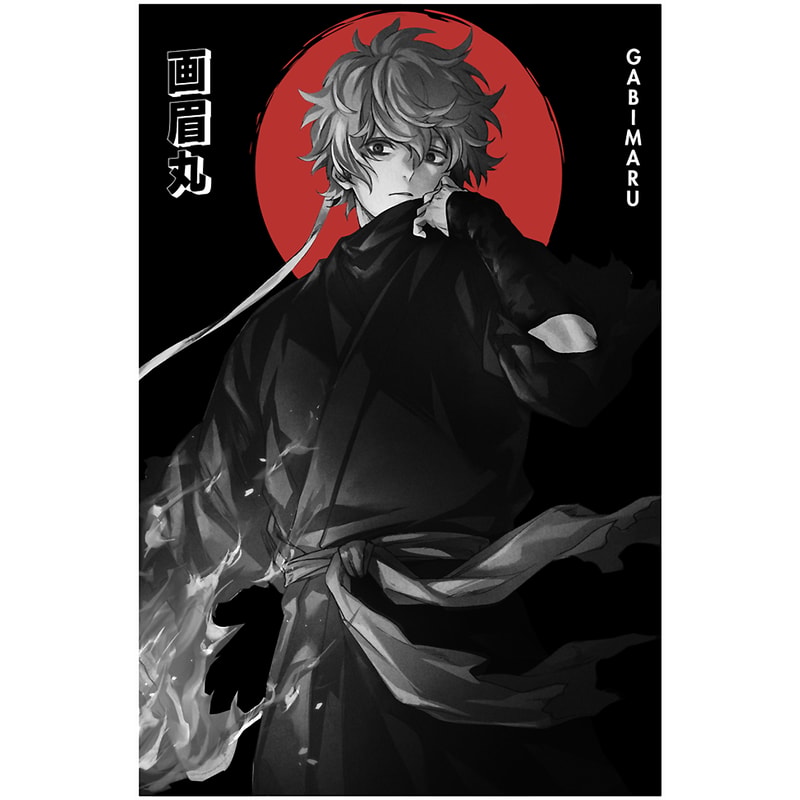 Gabimaru Simple Black Red and White.png