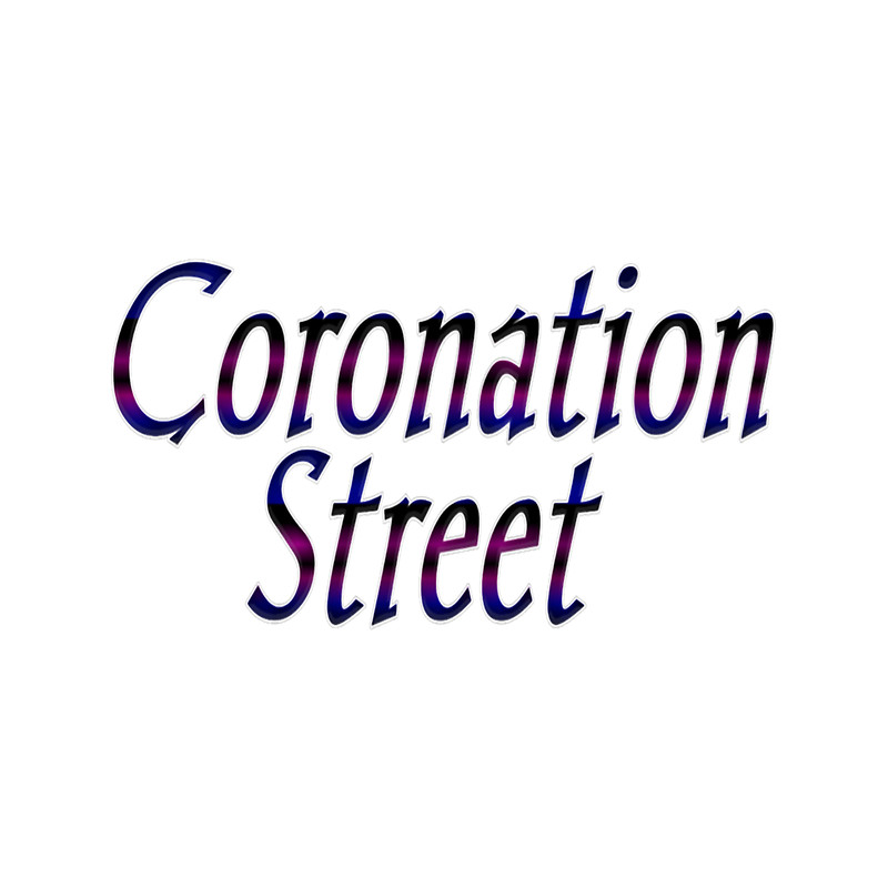 Coronation Street Text Art Design .png
