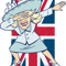 Funny Caricature Dabbing Camilla British Flag Womens Mens.png