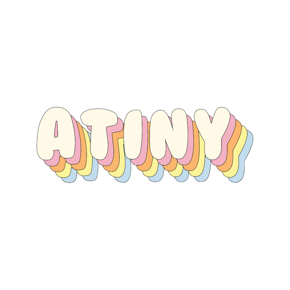 Cute Atiny ATEEZ Fandom Name Text Pastel Rainbow.png