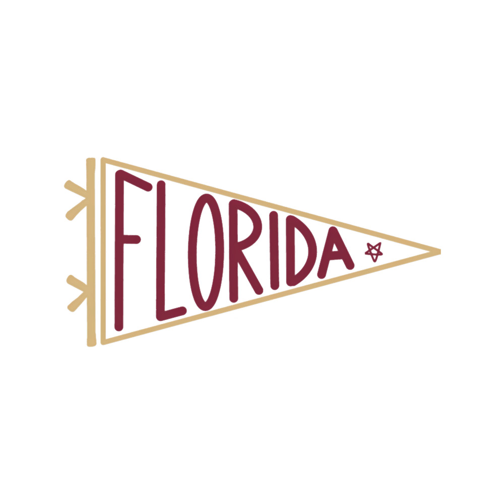 Florida Garnet And Gold Flag Banner Pennant.png