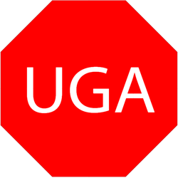 uga (stop) sign