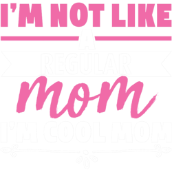 i am not like a regular mom...