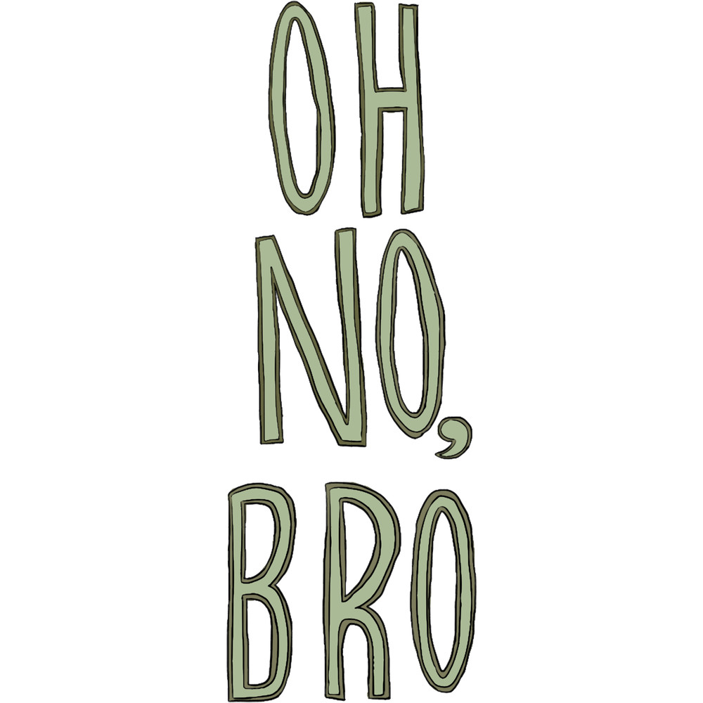 Regular ShowOh no, Bro Tee.png