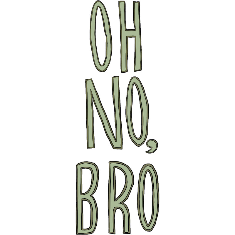 Regular ShowOh no, Bro Tee.png