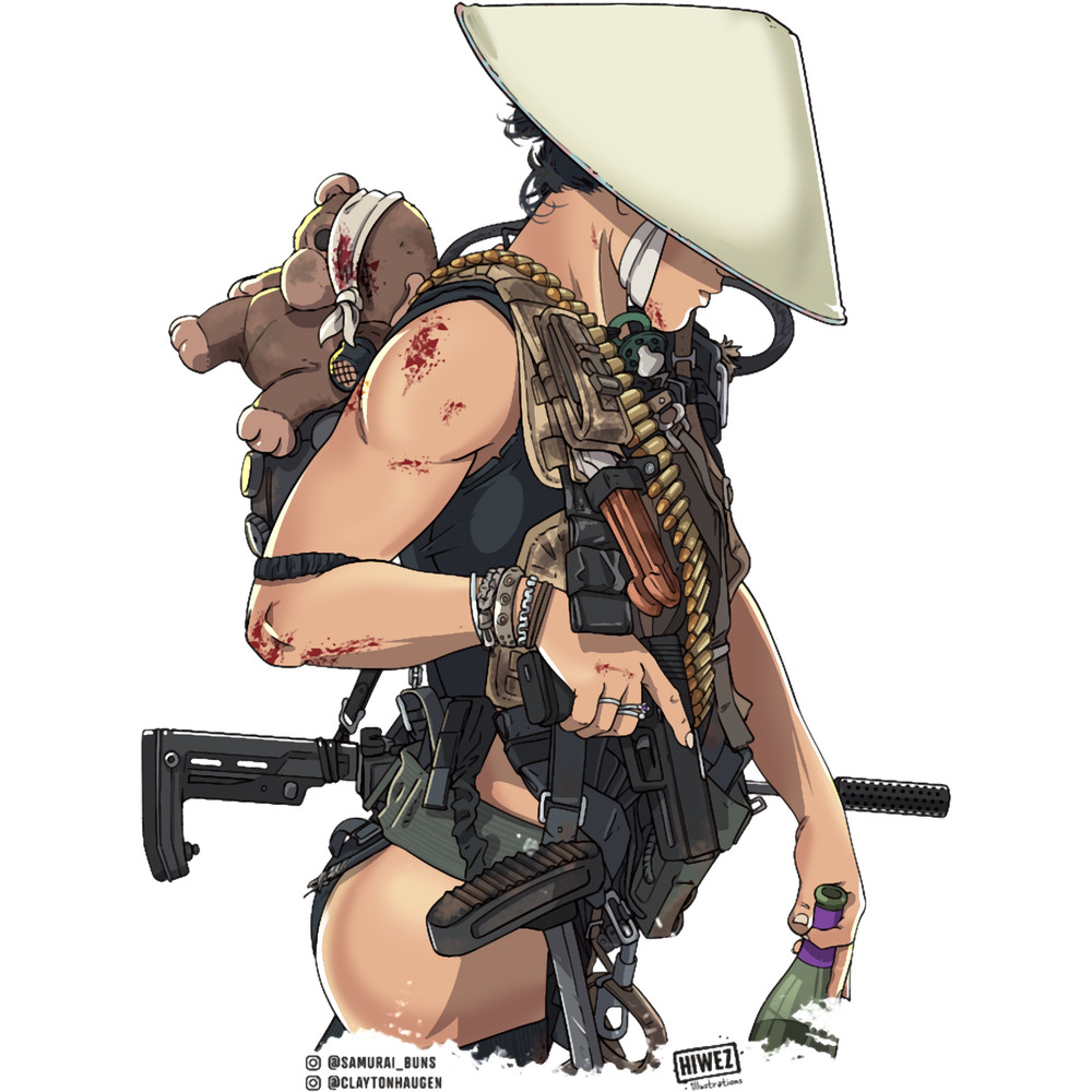 Apocalypse military female soldier .png