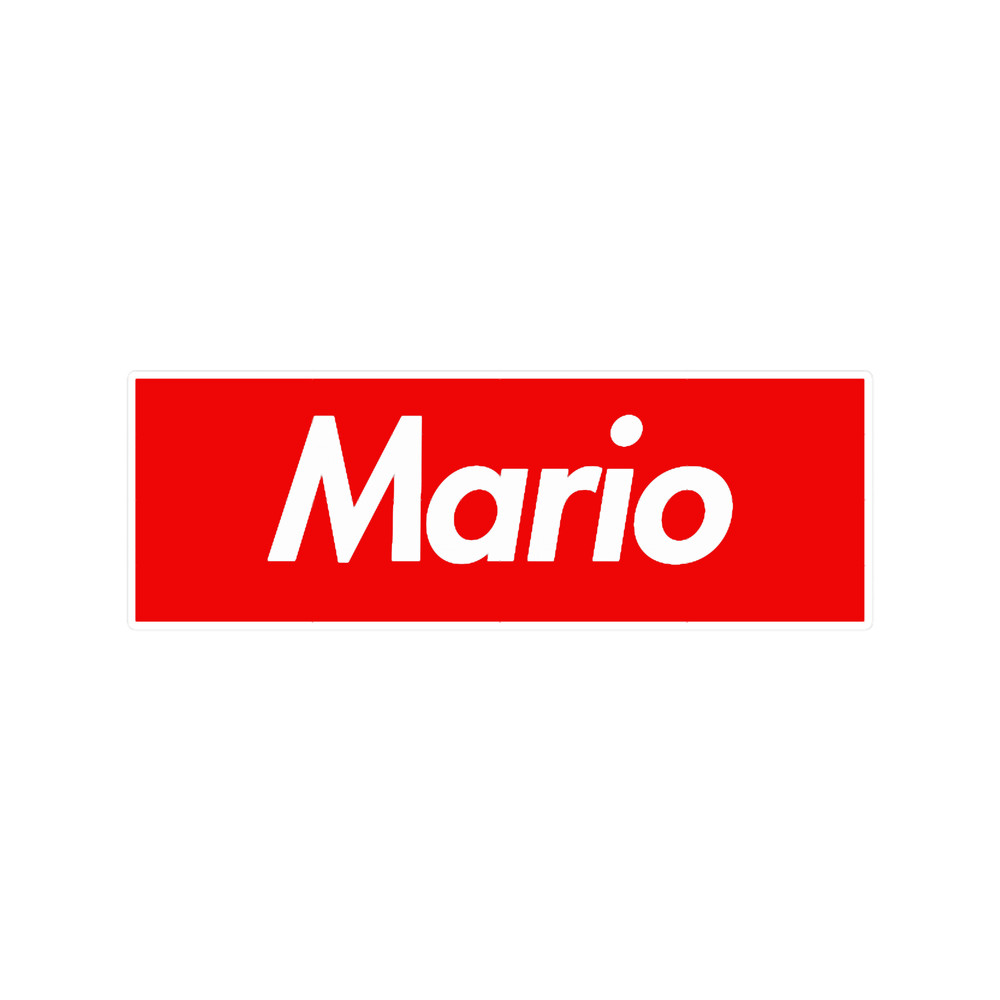 Mario Name Label - Gift For Female Named Mario.png