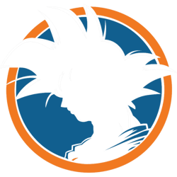 head goku silhouette