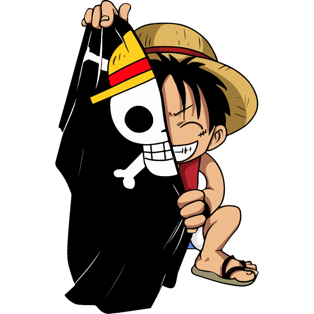 Luffy Kid Funny Pirate Flag.png