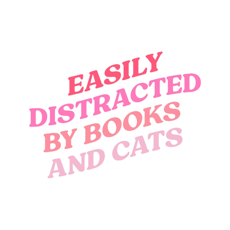 Easily distracted by books and cats.png