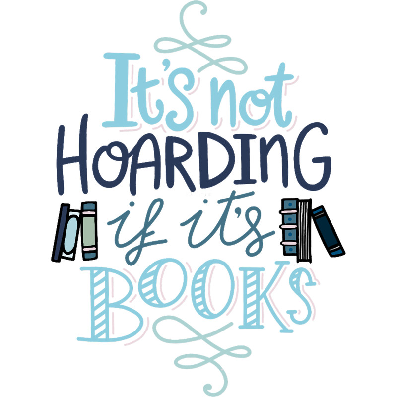Hoarding Books Blue - Book Nerd.png