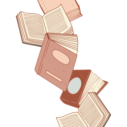 raining books