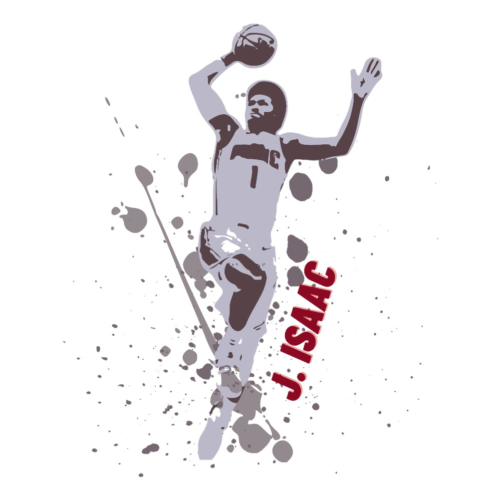 Jonathan Isaac - Orlando Basketball vintage.png