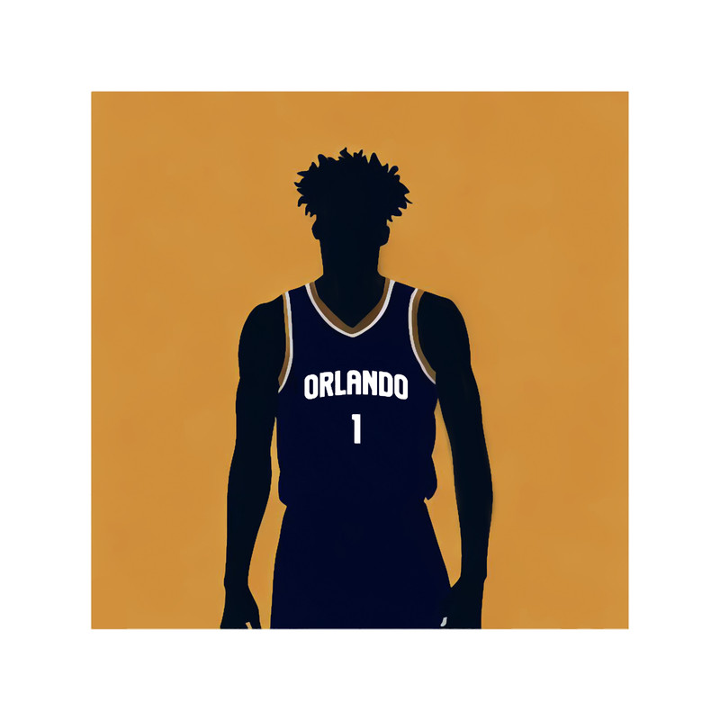 Jonathan Isaac, Orlando Magic, minimalist.png