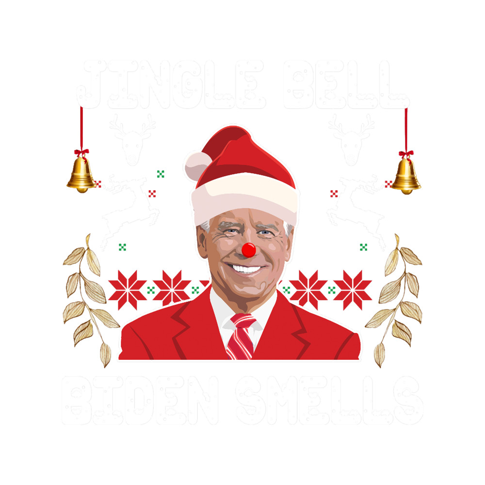Clown Santa Jingle Bell Biden Smells.png