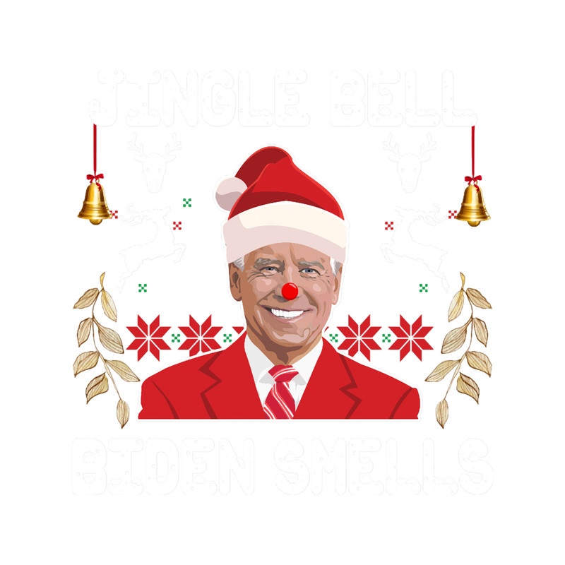 Clown Santa Jingle Bell Biden Smells.png