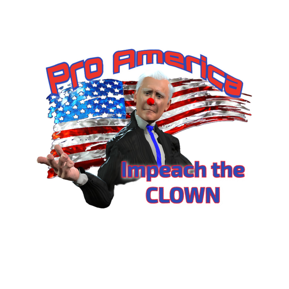 Pro America, Impeach The Clown (Biden) anti Biden, republican, conservative .png