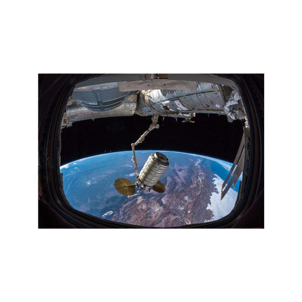 SS John Young Cargo Craft Docks to Space Station .png