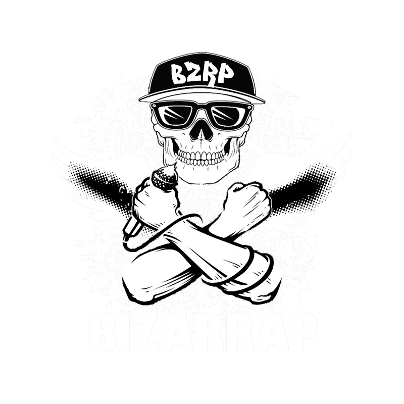 Cool Skeleton Rapper Bizarrap BZRP .png