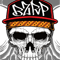 Cool Skull Wearing BZRP Hat and Bandana Bizarrap .png