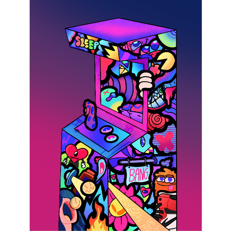 Emulation Arcade Machine Doodle .png