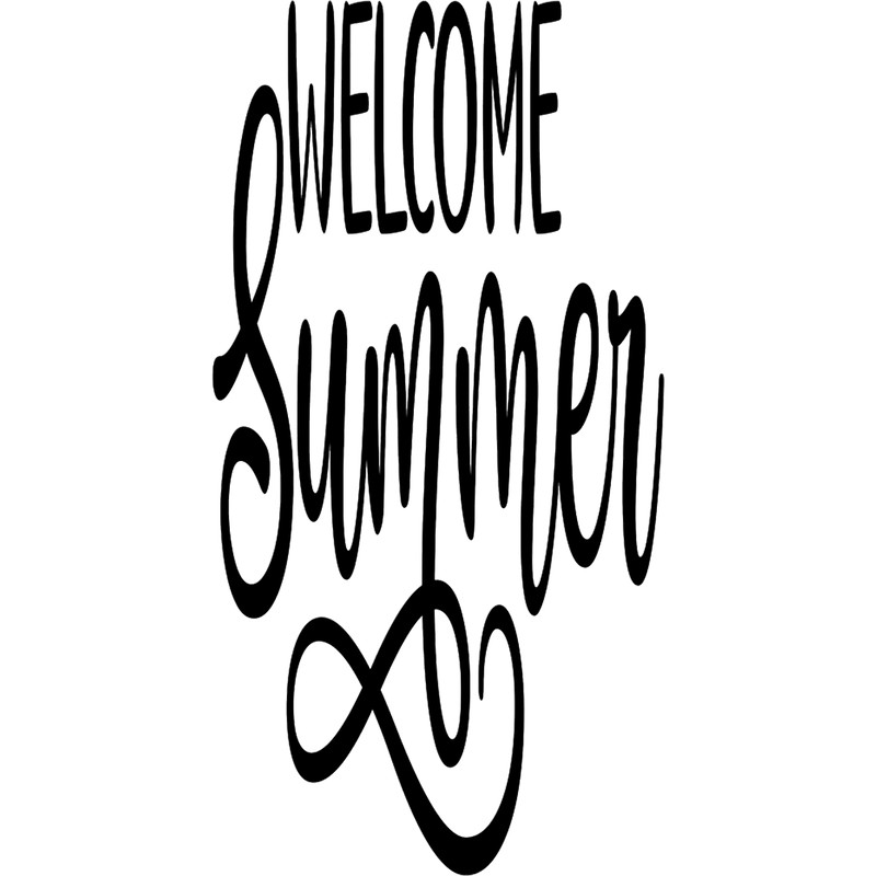Welcome Summer-Summer Typography .png