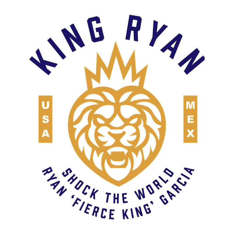 Retro Vintage Fighter King Ryan Garcia Shock The World.png