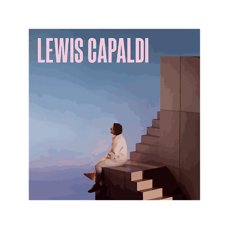 Lewis Capaldi Broken Desire To Be Heavenly Sent Album Cover Artwork (5).png