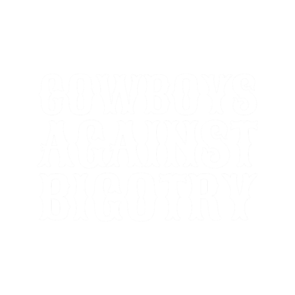 White Orville Peck Cowboys Against Bigotry Lyrics.png