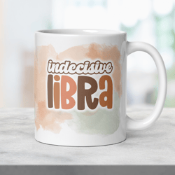 libra zodiac boho mug, ceramic constellation coffee mug, astrology libra signs mug, birthday gift mug, horoscope mug