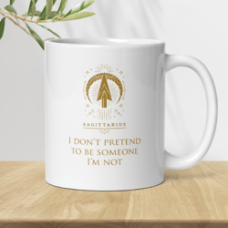 sagittarius zodiac mug, ceramic constellation coffee mug, astrology sagittarius signs mug, birthday mug, horoscope mug
