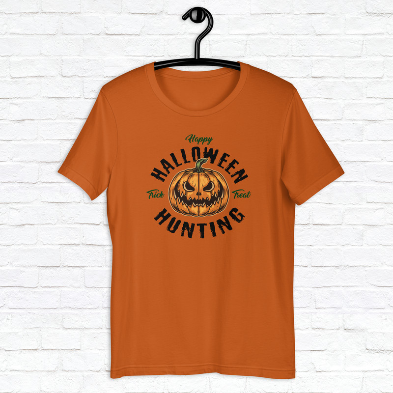Halloween Hunting Shirt Horror Scary Shirt Fall Spooky Season Shirt Trick Treat Shirt Mystical Shirt Pumpkin Shirt 0
