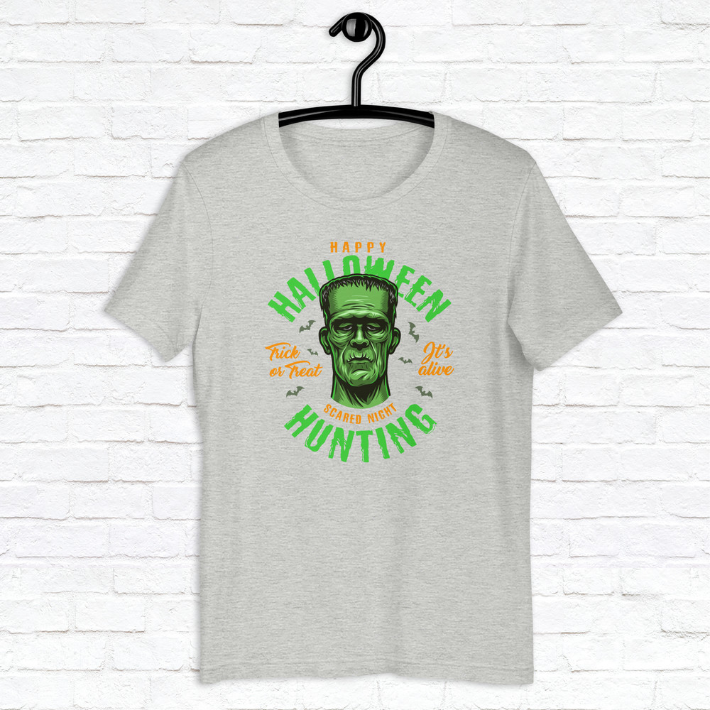 Halloween Hunting Frankenstein Shirt Horror Scary Shirt Fall Spooky Season Shirt Trick Treat Shirt Mystical Shirt 5