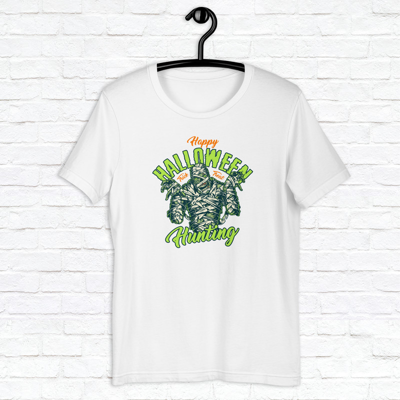 Halloween Hunting Shirt Mummy Shirt Horror Scary Shirt Fall Spooky Season Shirt Trick Treat Shirt Mystical Shirt 1