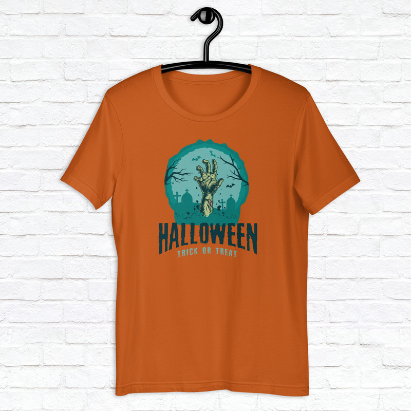 Halloween Creepy Hand Shirt Horror Scary Shirt Fall Spooky Season Shirt Trick Or Treat Shirt Mystical Shirt 5