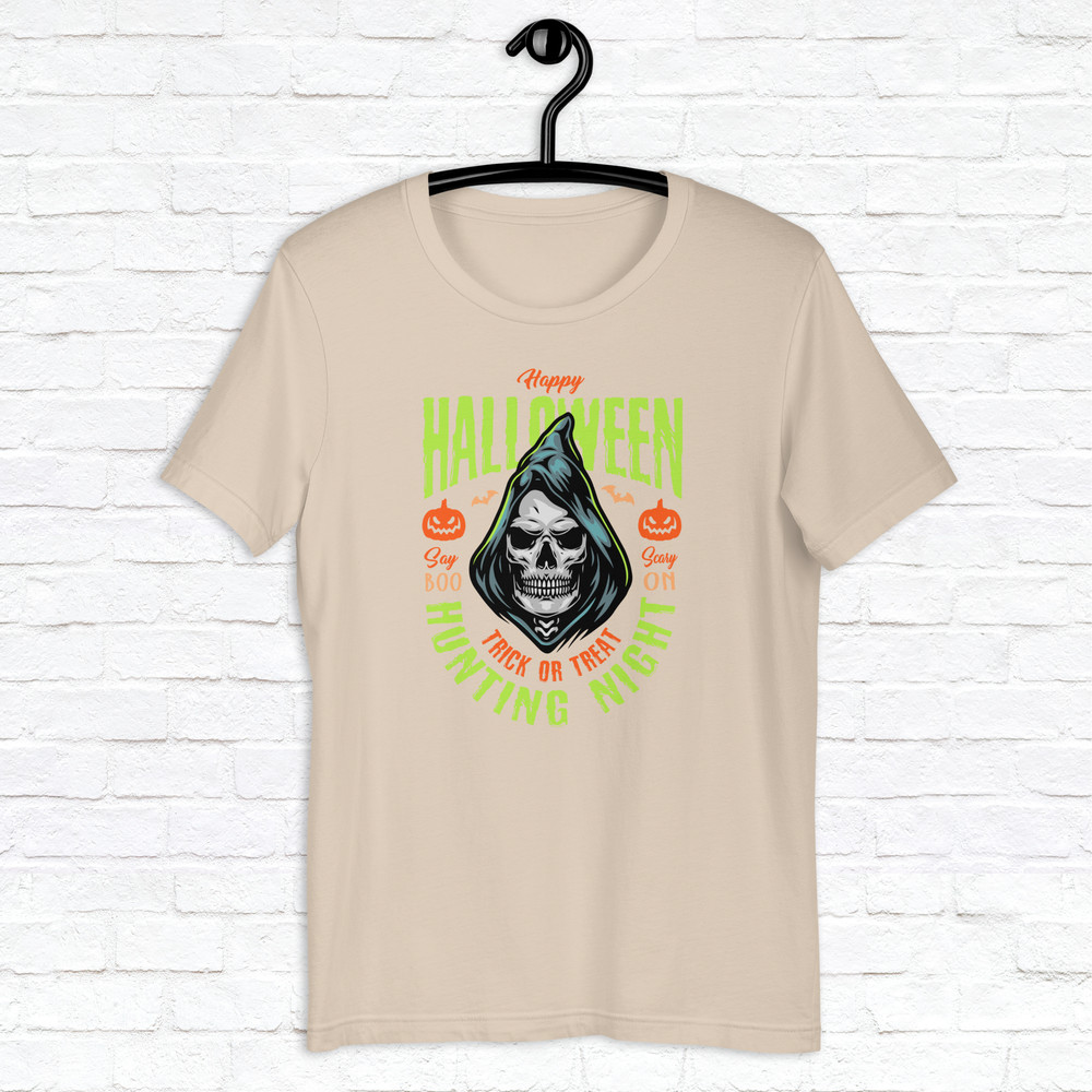 Halloween Hunting Night Shirt Skull Shirt Scary Shirt Fall Spooky Season Shirt Trick Treat Shirt Mystical Shirt 7