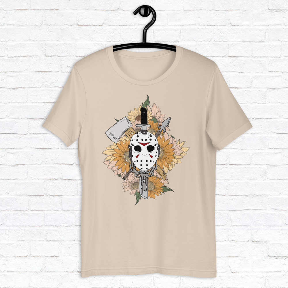 Jason Mask Shirt Scary Movie Halloween Shirt Spooky Season Shirt Horror Scream Shirt Halloween Horror Nights Shirt 2