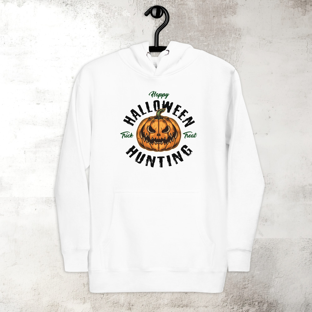 Halloween Hunting Hoodie Horror Scary Hoodie Fall Spooky Season Hoodie Trick Treat Shirt Pumpkin Hoodie 1