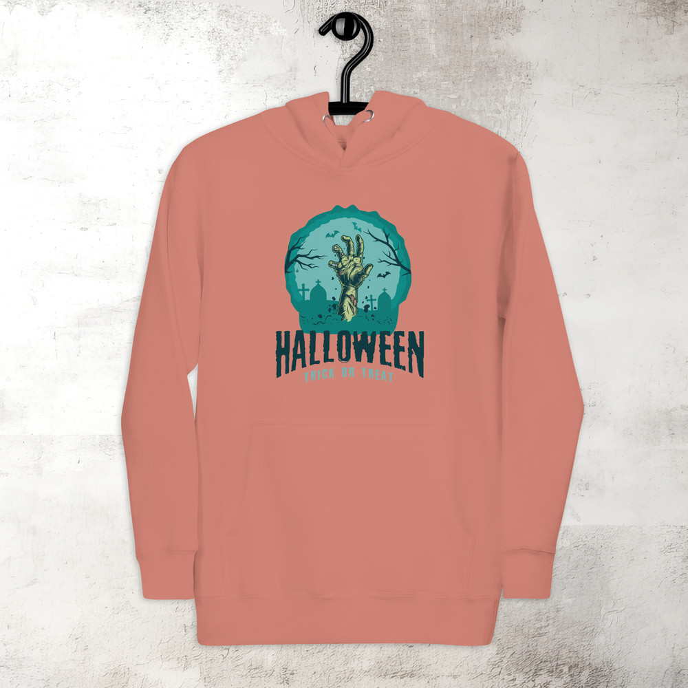 Halloween Creepy Hand Hoodie Horror Scary Hoodie Fall Spooky Season Hoodie Trick Or Treat Premium Hoodie 7