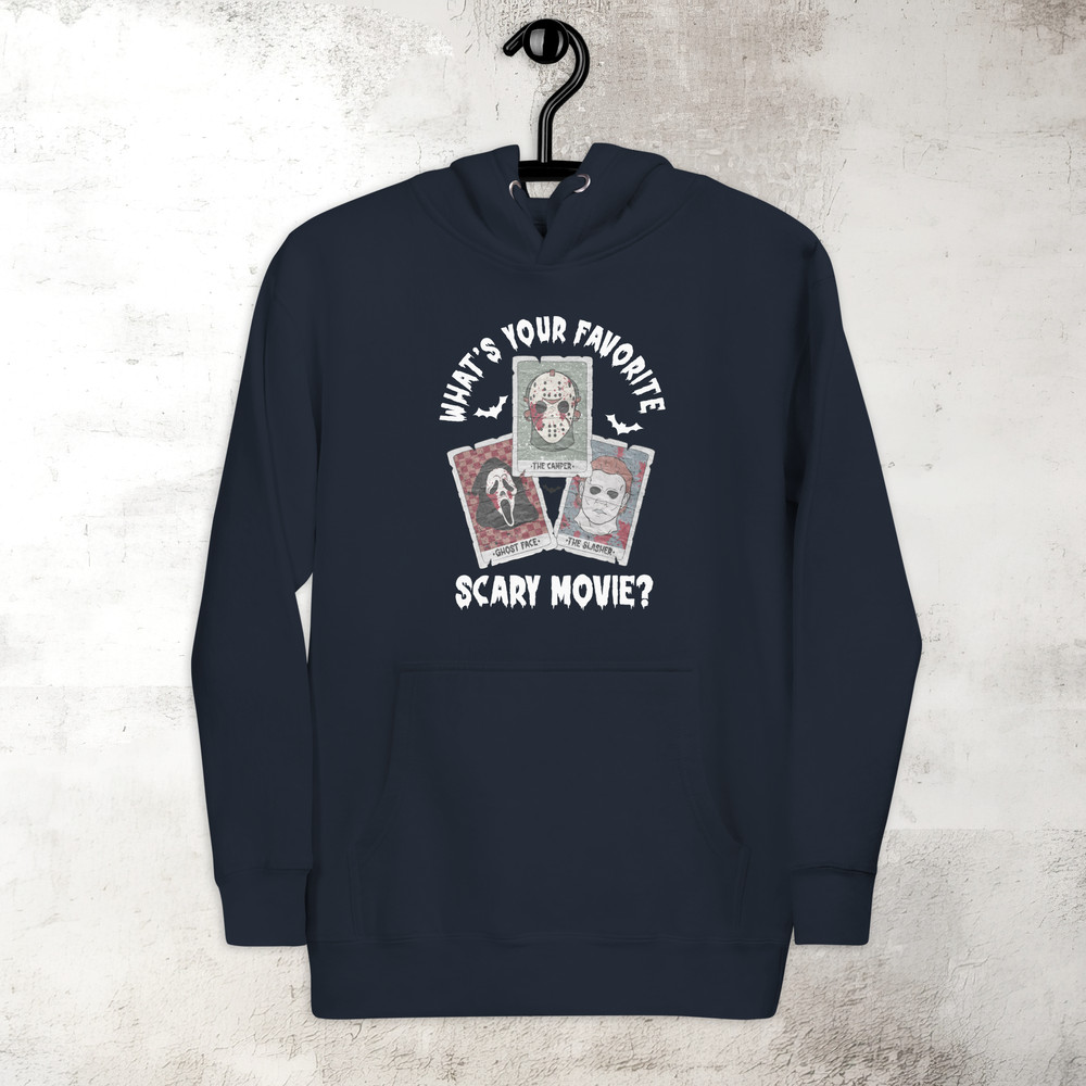 Scary Movie Halloween Hoodie Jason Mask Hoodie Horror Scream Hoodie Spooky Season Hoodie Premium Hoodie 4