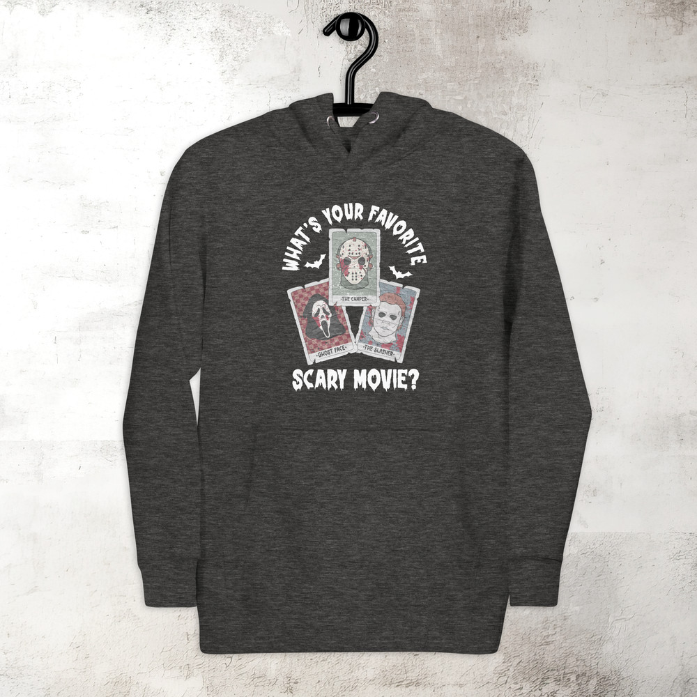 Scary Movie Halloween Hoodie Jason Mask Hoodie Horror Scream Hoodie Spooky Season Hoodie Premium Hoodie 5