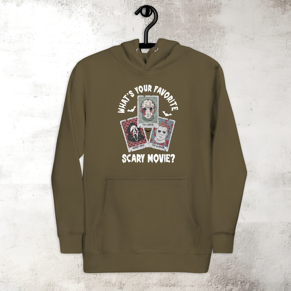 Scary Movie Halloween Hoodie Jason Mask Hoodie Horror Scream Hoodie Spooky Season Hoodie Premium Hoodie 6