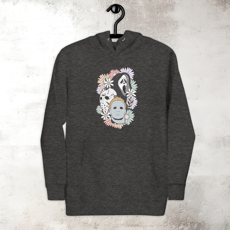 Jason Mask Hoodie Scary Movie Halloween Hoodie Horror Scream Hoodie Spooky Season Hoodie Premium Hoodie 4